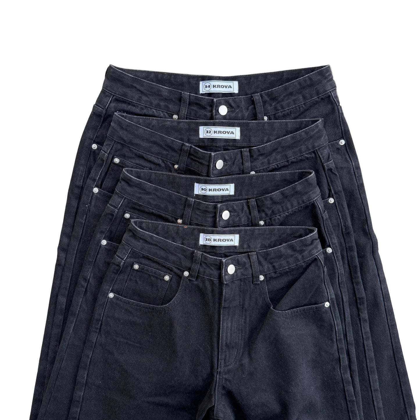 Black Washed Denim